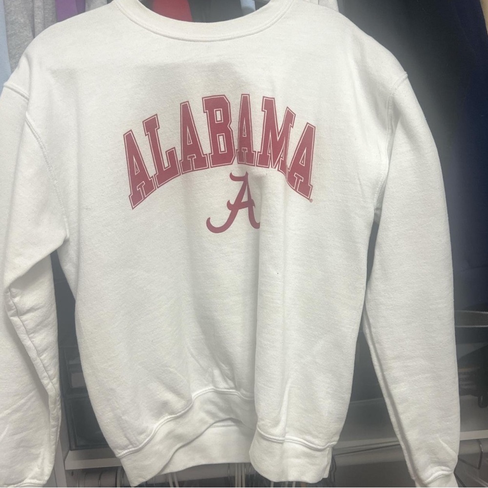 Alabama Women's White Sweatshirt